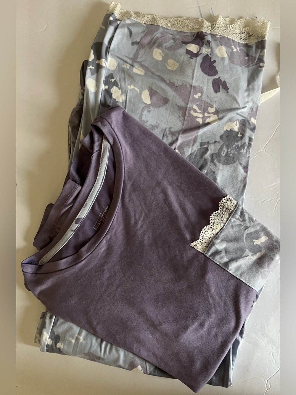 Berkeley Jensen Two Piece Pajama Pant Set XL